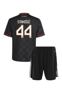 Fotbalové Dres Bayern Munich Josip Stanisic #44 Dětské Třetí Oblečení 2025-26 Krátký Rukáv (+ trenýrky)